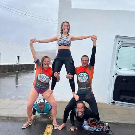 Lanzarote Surf House 6 Guests Famara